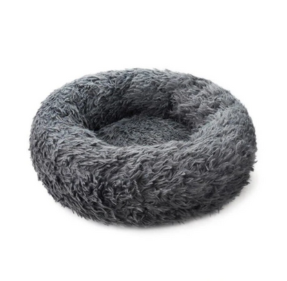 Donut Orthopedic Cat Bed for Stress Relief & Comfortable Sleep-Orthopedic Cat Bed-Small- 40cm/15.74inch-Dark Gray-8-Colydia