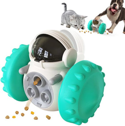 Interactive Slow Feeder Puzzle Toy for Dog & Cat, No Batteries Needed-Interactive Puzzle Feeder Toy-Blue-7-Colydia