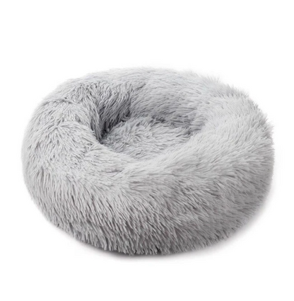 Donut Orthopedic Cat Bed for Stress Relief & Comfortable Sleep-Orthopedic Cat Bed-Small- 40cm/15.74inch-Gray-9-Colydia