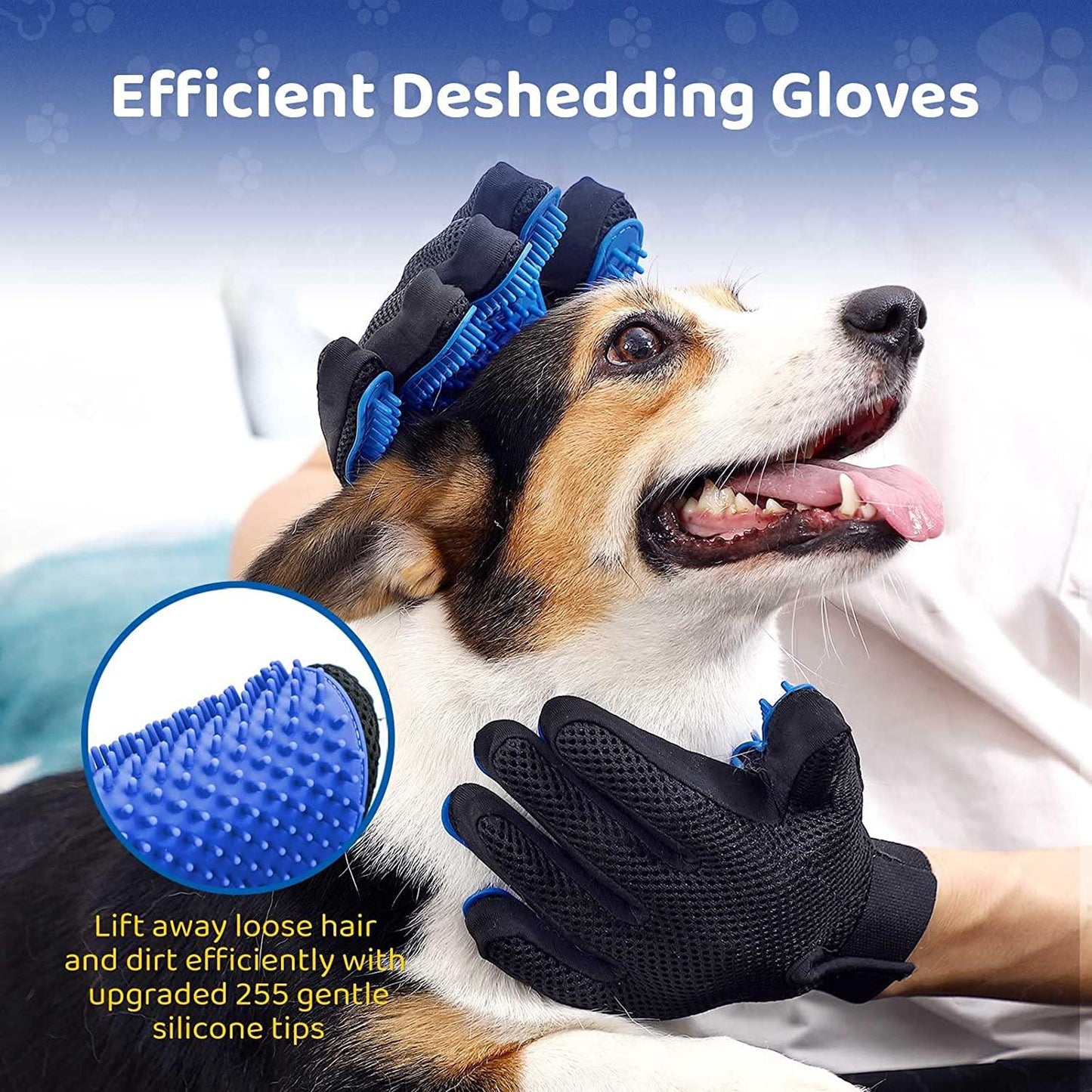 2-in-1 Pet Grooming Glove: Effortless Hair Removal & Massage-Grooming Glove for Pets-9-Colydia