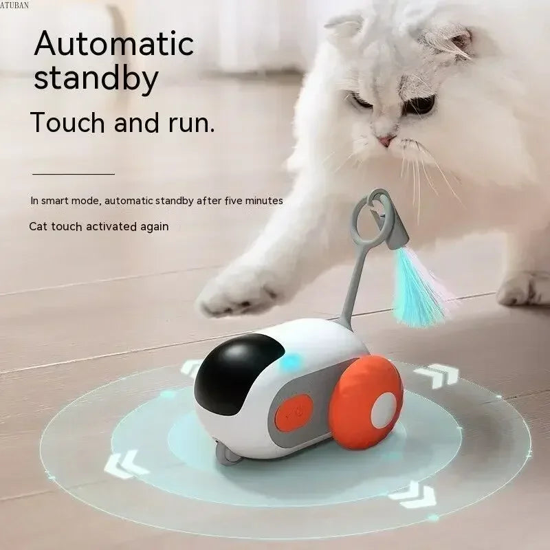 Feature-Rich R/C Cat Toy with Infrared Sensors & Rechargeable Power-R/C Cat Toy-5-Colydia