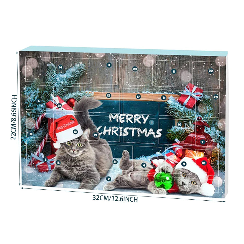 Festive Cat Toy Advent Calendar: 24 Days of Fun & Surprises-Product Type: Cat Toy Advent Calendar-2024-3-Colydia