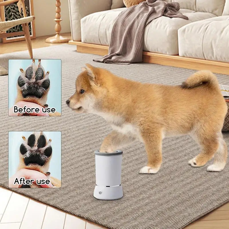 Automatic Dog Paw Cleaner - PawPerch™ for Spotless Paws Every Time-Automatic Pet Paw Cleaner-3-Colydia