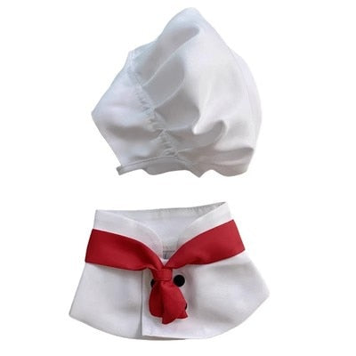 Pet Chef Costume | Cute Adjustable Hat & Bib for Cat & Dog Dress-Up-Pet Costume-S-3-Colydia