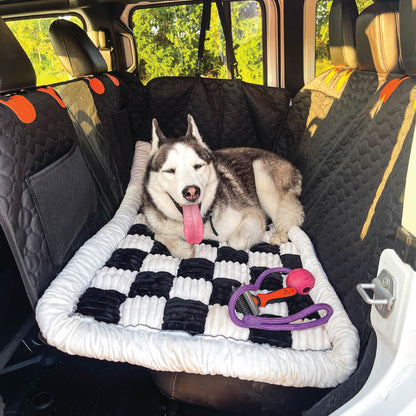 Deluxe Backseat Dog Bed Extender - Comfort & Style for Pets-Dog Car Bed Extender-8-Colydia