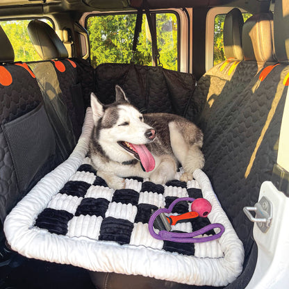 Deluxe Backseat Dog Bed Extender - Comfort & Style for Pets-Dog Car Bed Extender-7-Colydia