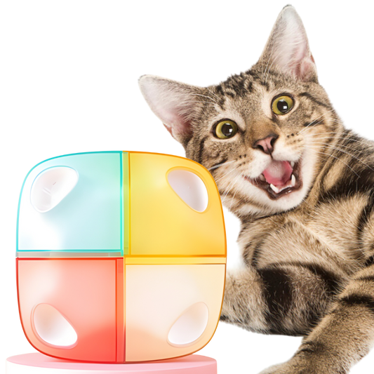 Interactive Cat Peek-A-Boo Toy - Smart Fun for Playful Cats-Interactive Cat Toy-1-Colydia