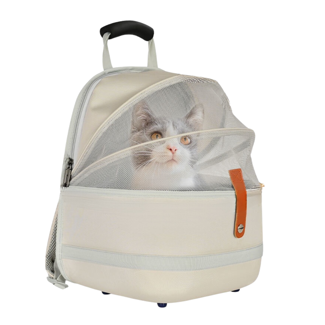 Breathable Cat Backpack for Travel - Secure & Comfortable Carrier-Pet Carrier Backpack-1-Colydia