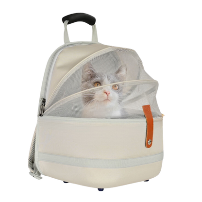 Breathable Cat Backpack for Travel - Secure & Comfortable Carrier-Pet Carrier Backpack-1-Colydia