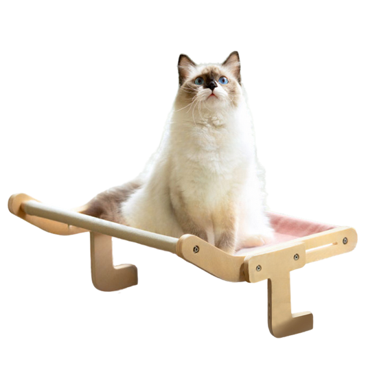 Cozy Bedside Cat Hammock for Elevated and Secure Sleeping Bliss-Cat Bedside Hammock-1-Colydia