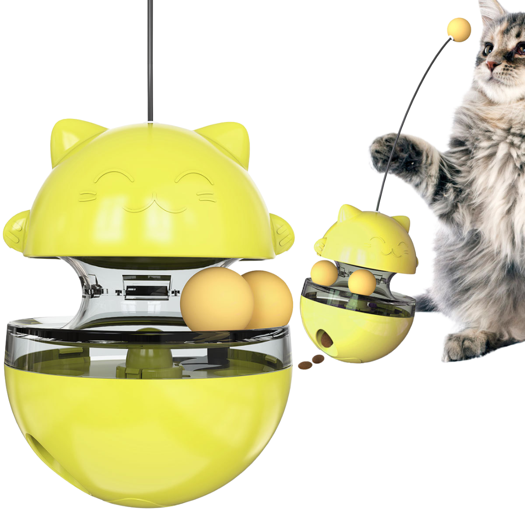 Interactive 3-in-1 Cat Wobbler Toy for Endless Entertainment-Interactive Cat Toy-9-Colydia