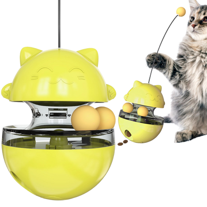 Interactive 3-in-1 Cat Wobbler Toy for Endless Entertainment-Interactive Cat Toy-9-Colydia