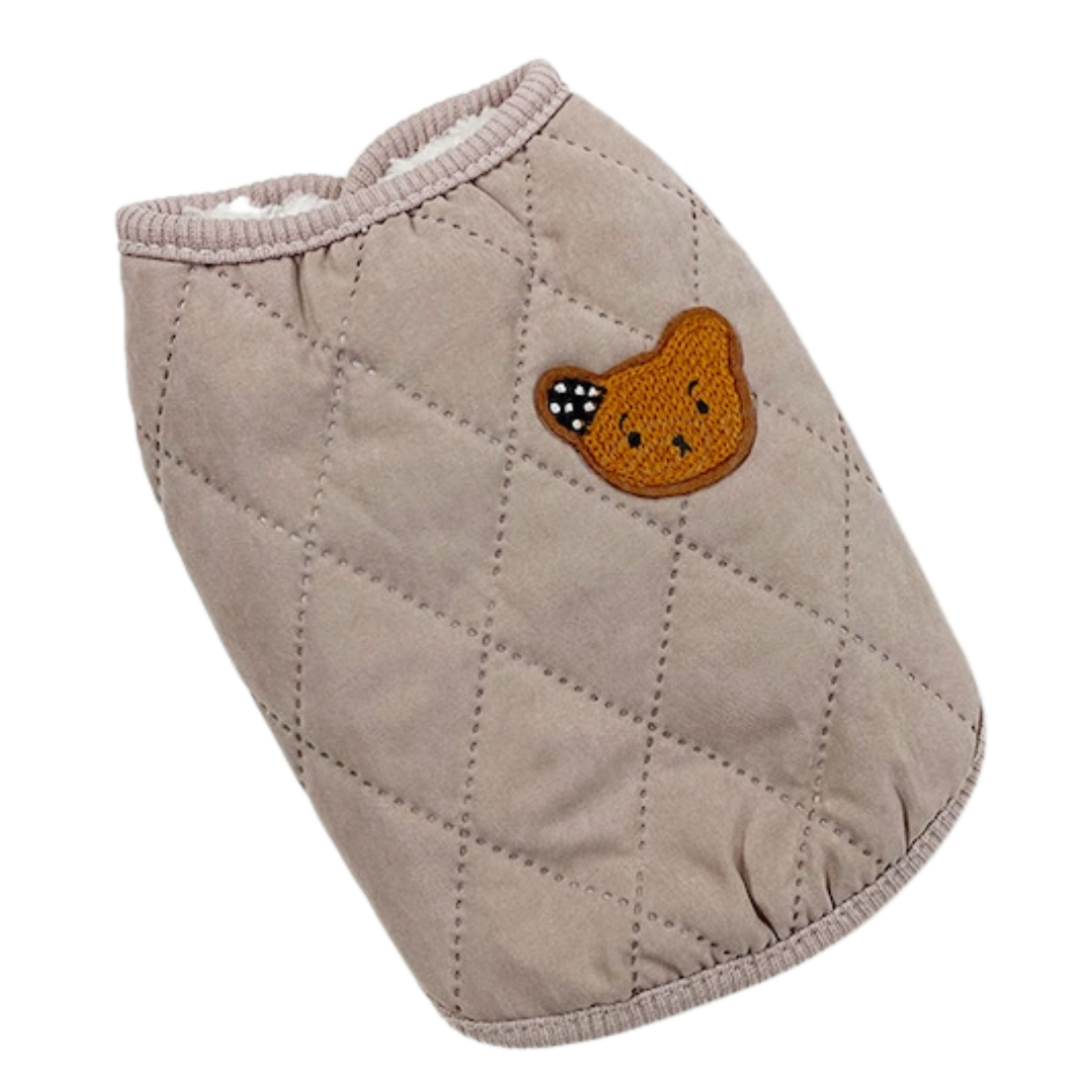 Thermal Pet Vest: Ultimate Warmth & Style for Cold Weather Comfort-Pet Clothing-Brown Bear-S (3-5 lbs pet)-5-Colydia