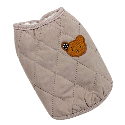 Thermal Pet Vest: Ultimate Warmth & Style for Cold Weather Comfort-Pet Clothing-Brown Bear-S (3-5 lbs pet)-5-Colydia