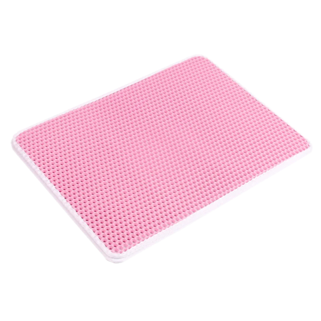 Extra Large Cat Litter Mat: Stop Unwanted Scatter & Odor Instantly-Cat Litter Mat-Pink-XL (22 * 30 inches)-10-Colydia