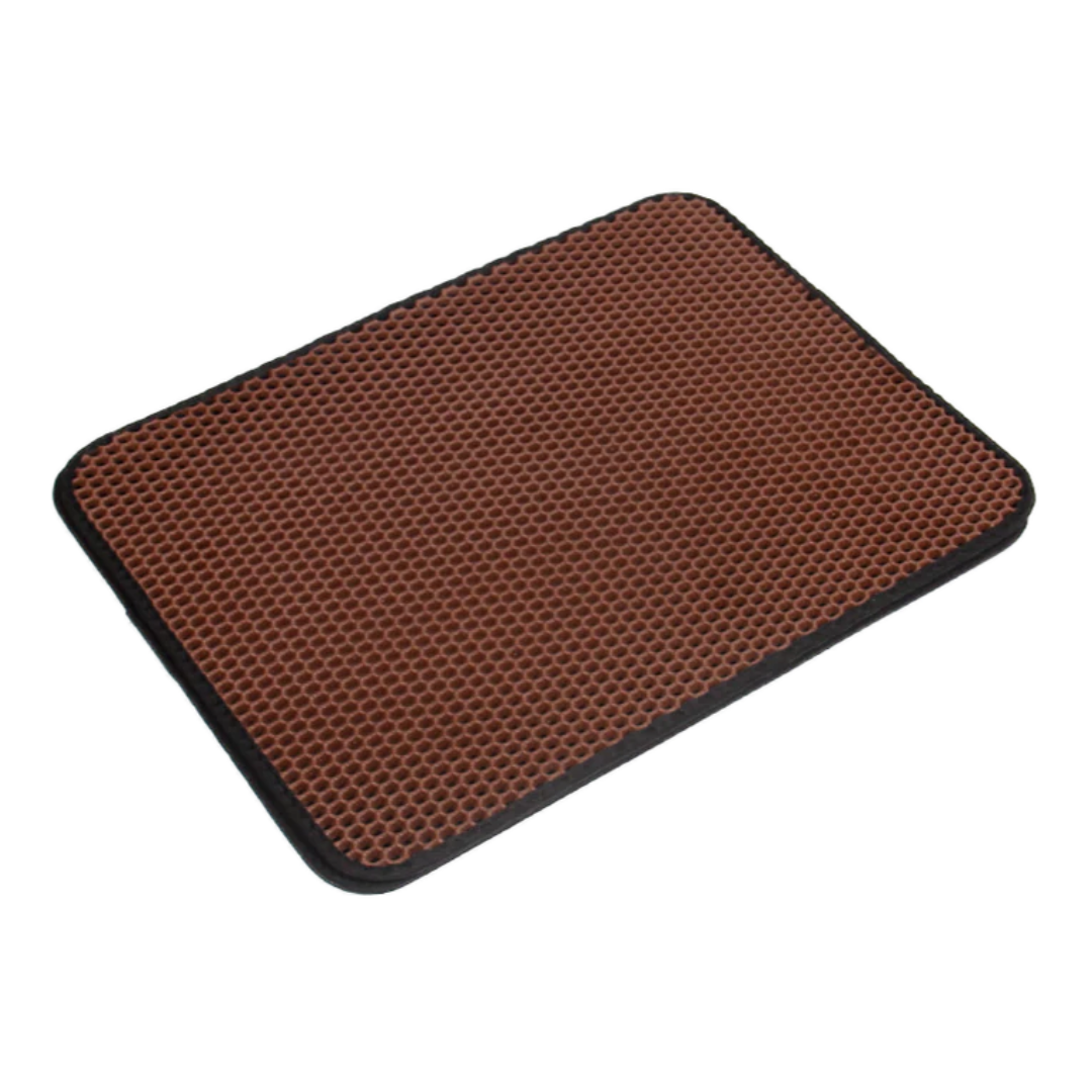 Extra Large Cat Litter Mat: Stop Unwanted Scatter & Odor Instantly-Cat Litter Mat-Brown-XL (22 * 30 inches)-11-Colydia