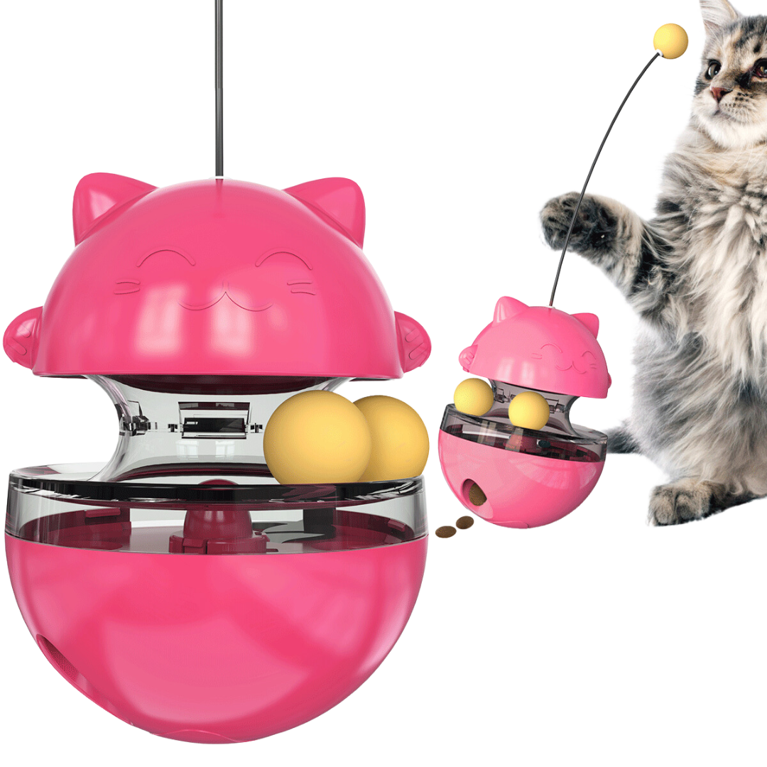 Interactive 3-in-1 Cat Wobbler Toy for Endless Entertainment-Interactive Cat Toy-11-Colydia