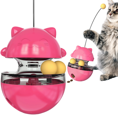 Interactive 3-in-1 Cat Wobbler Toy for Endless Entertainment-Interactive Cat Toy-11-Colydia