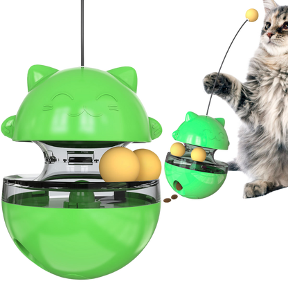 Interactive 3-in-1 Cat Wobbler Toy for Endless Entertainment-Interactive Cat Toy-12-Colydia