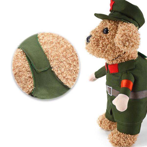 Durable Pet Army Costume – Camouflage Outfit for Bold Pets-Pet Costume-3-Colydia