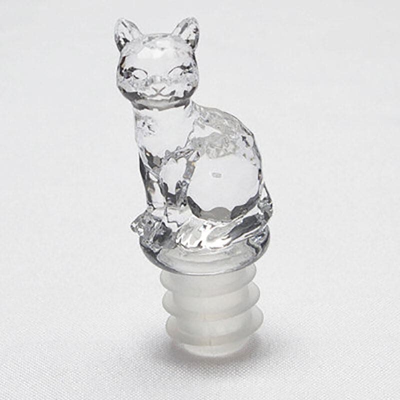 Resin Cat Wine Stopper - Decorative Bottle Saver for Wine Lovers-Cat Wine Stopper-6-Colydia