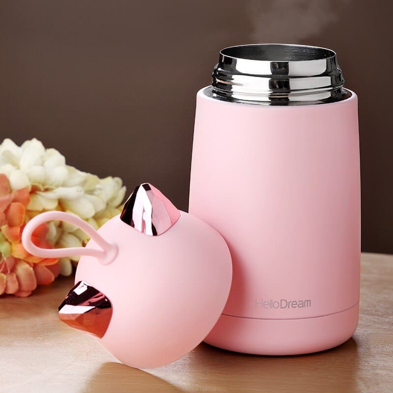 Insulated Stainless Steel Cat Bottle – Hot/Cold, Leak-Proof Flask-Insulated Water Bottle-5-Colydia