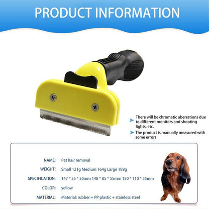 Pet Hair Remover Brush for Cats & Dogs | Grooming Tool 2023-Pet Grooming Brush-9-Colydia