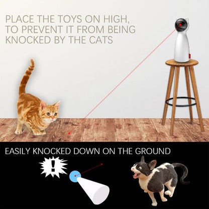 Smart Auto Laser Toy with Adjustable Speeds for Cats-Cat Laser Toy-5-Colydia