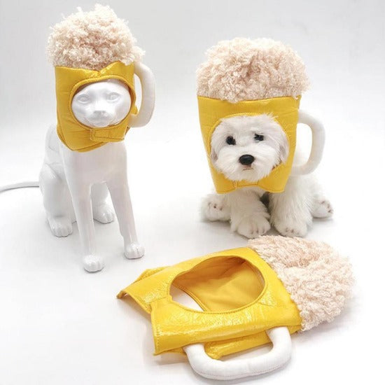 Fun Kawaii Beer Mug Hat for Cats & Dogs – Adorable Party Ready Accessory-Pet Accessory-2-Colydia