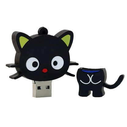 Adorable Cat USB 2.0 Flash Drive - Large Capacity, PC/Mac Compatible-Cat USB Flash Drive-7-Colydia