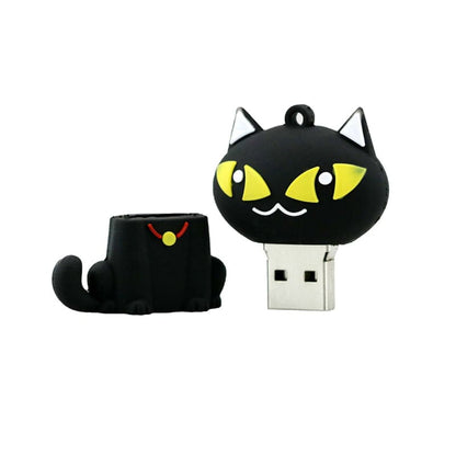 Adorable Cat USB 2.0 Flash Drive - Large Capacity, PC/Mac Compatible-Cat USB Flash Drive-6-Colydia