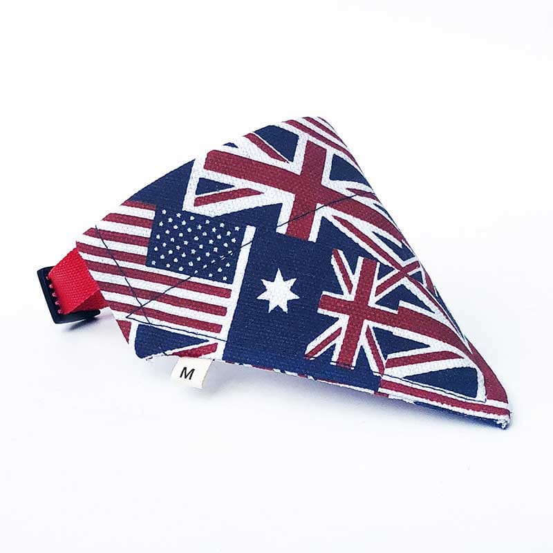 Vibrant Cat Bandana Collar with Quick-Release | Adjustable Sizes-Cat Accessories-London-S-2-Colydia