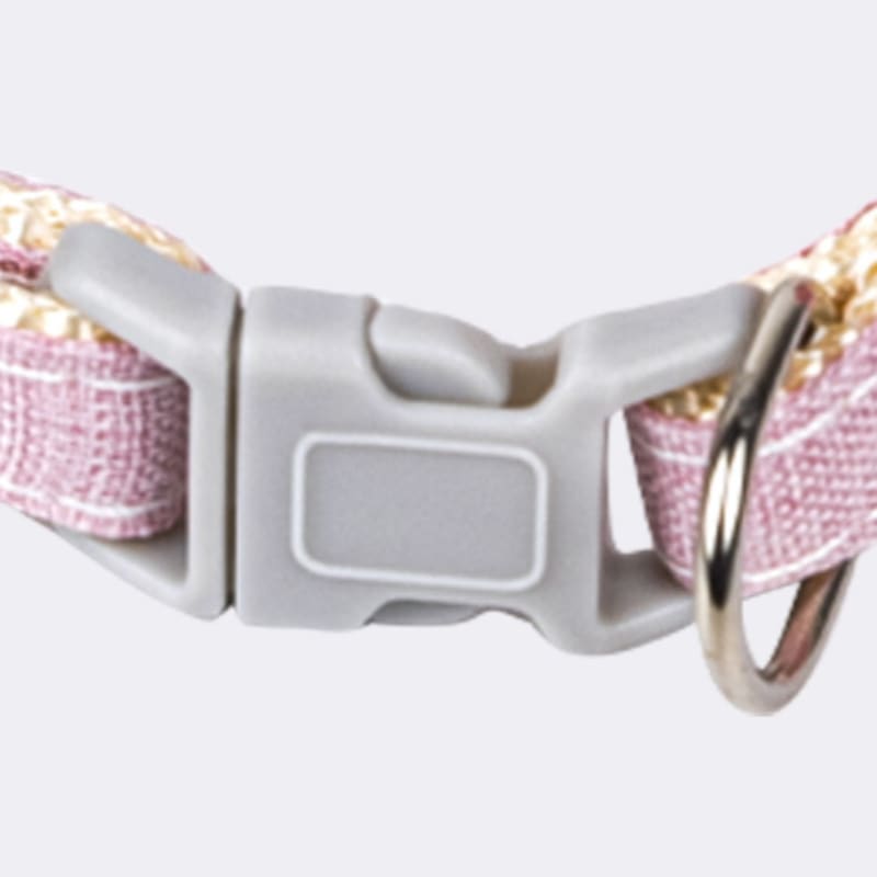 Elegant Rose Petal Design Cat Collar | Stylish & Chic Feline Accessory-Cat Collar-5-Colydia