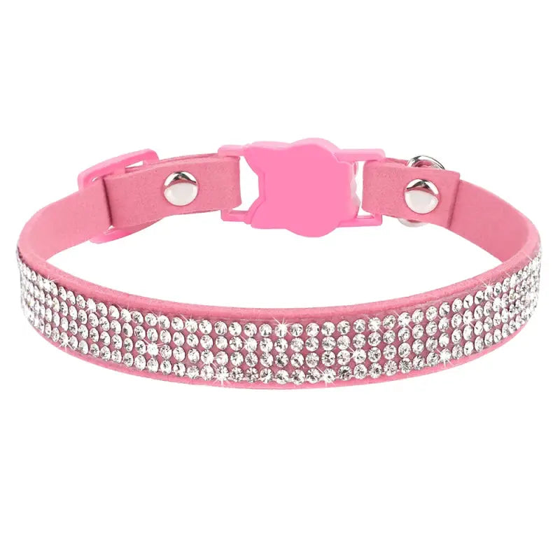 Luxurious Rhinestone Cat Collar - Adjustable, Comfy & Safe Fashion-Cat Collar-6-Colydia