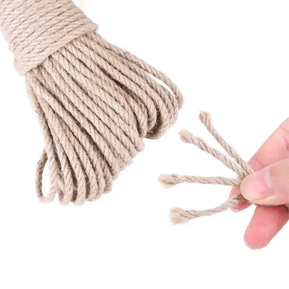 Durable Natural Sisal Cat Scratching Rope 10m - Protect Furniture-Cat Scratching Rope-5-Colydia