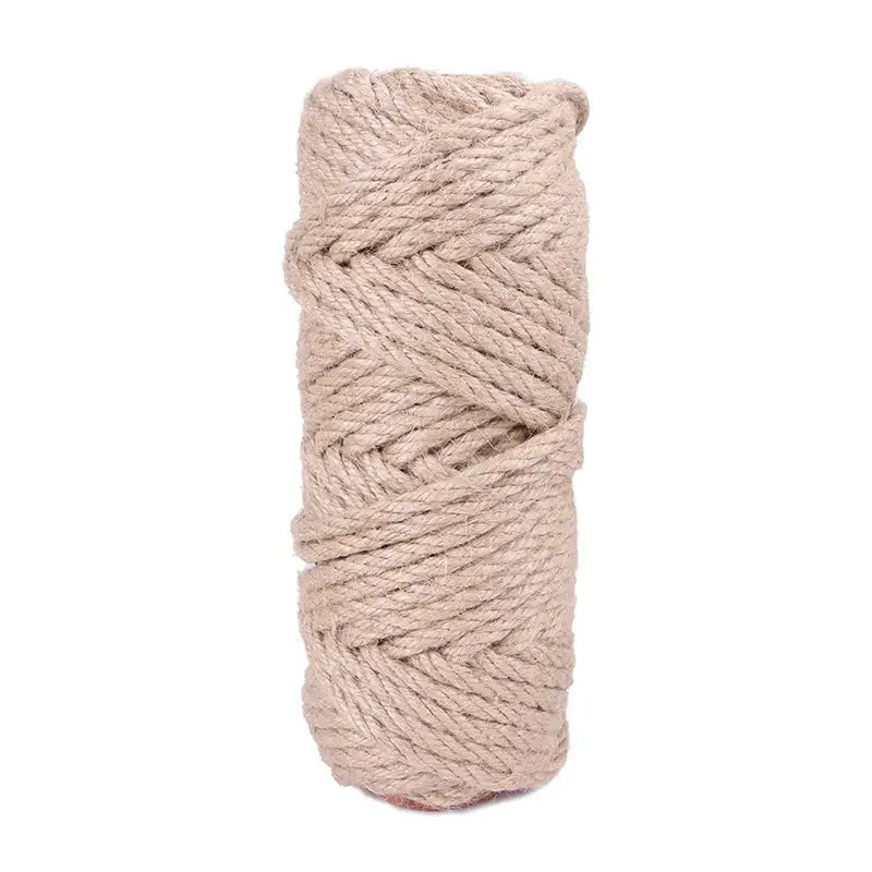 Durable Natural Sisal Cat Scratching Rope 10m - Protect Furniture-Cat Scratching Rope-10 Meters-4 mm-6-Colydia