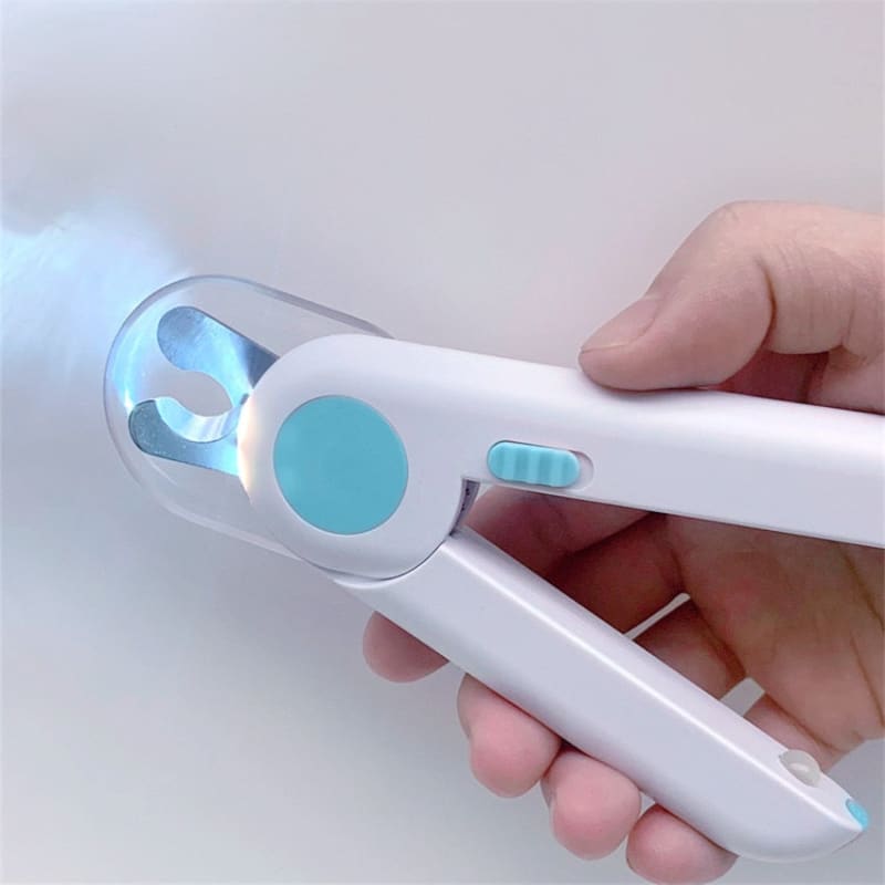 LED Illuminated Cat Nail Clipper with Precision Steel Blades-Cat Nail Clipper-1-Colydia