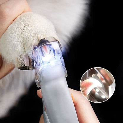 LED Light Cat Nail Clipper - Safe & Easy Claw Trimming Tool-Pet Nail Clipper-1-Colydia