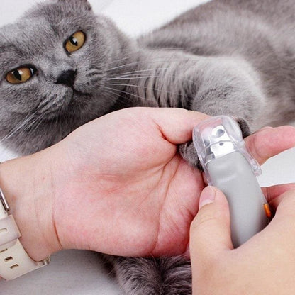 LED Light Cat Nail Clipper - Safe & Easy Claw Trimming Tool-Pet Nail Clipper-6-Colydia