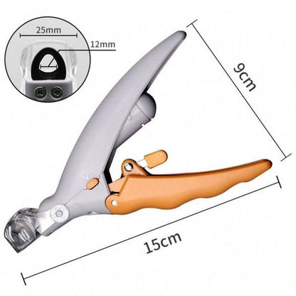 LED Light Cat Nail Clipper - Safe & Easy Claw Trimming Tool-Pet Nail Clipper-4-Colydia