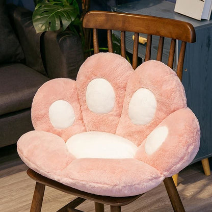 Soft Cat Paw Cushion - Removable, Washable, and Resilient Design-Pet Cushion-80 cm-Pink-4-Colydia