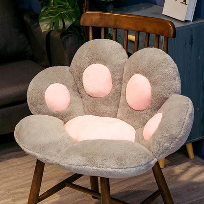 Soft Cat Paw Cushion - Removable, Washable, and Resilient Design-Pet Cushion-80 cm-Gray-5-Colydia