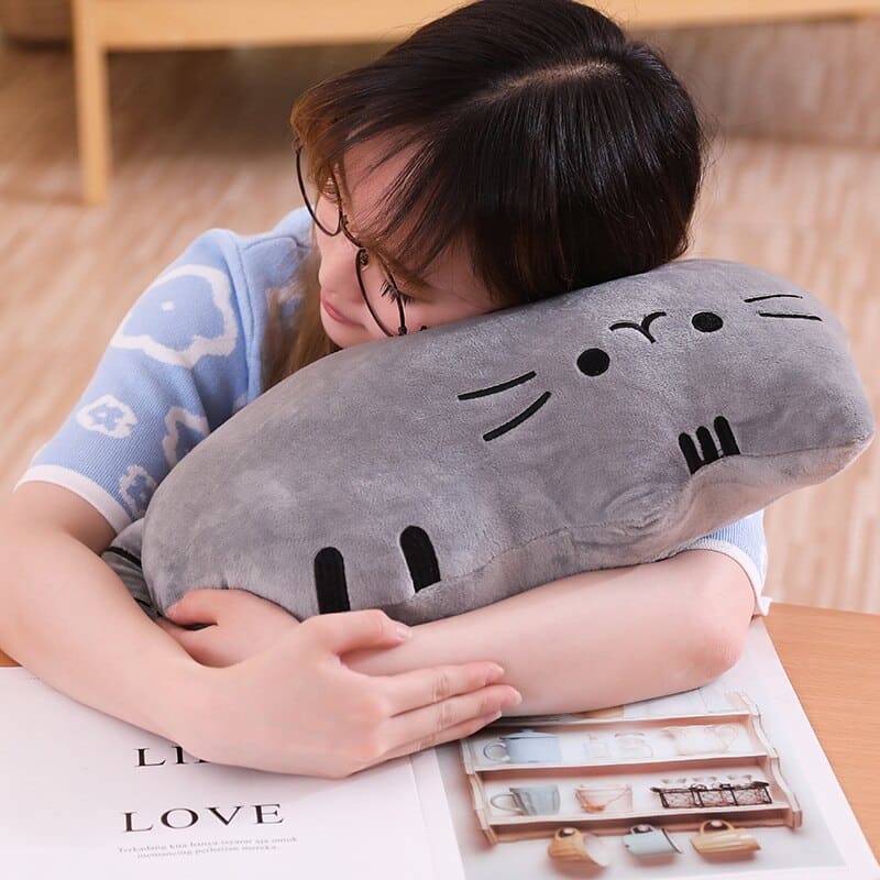 Kawaii Cat Plush Pillow - Soft Cuddle Companion for All Ages-Product Type: Plush Pillow-5-Colydia