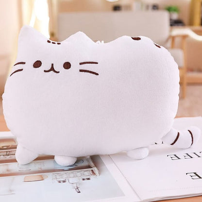 Kawaii Cat Plush Pillow - Soft Cuddle Companion for All Ages-Product Type: Plush Pillow-50 cm-White cat-9-Colydia