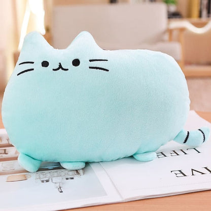 Kawaii Cat Plush Pillow - Soft Cuddle Companion for All Ages-Product Type: Plush Pillow-50 cm-Blue cat-8-Colydia