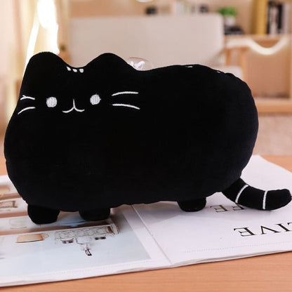 Kawaii Cat Plush Pillow - Soft Cuddle Companion for All Ages-Product Type: Plush Pillow-50 cm-Black cat-10-Colydia