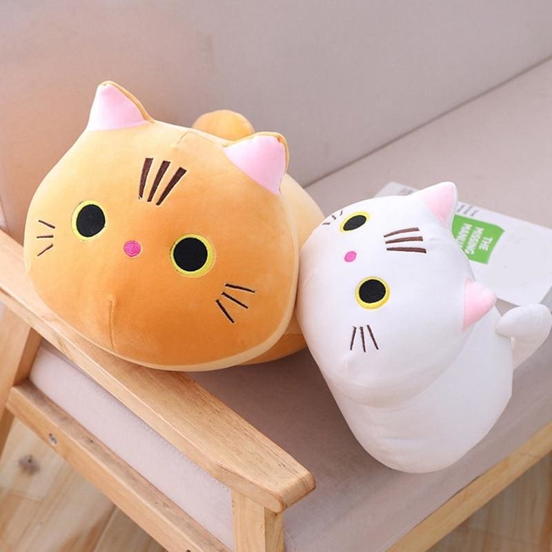 Breathable Cat Head Cushion with Quality Embroidery for Cars-Cushion/Headrest-2-Colydia