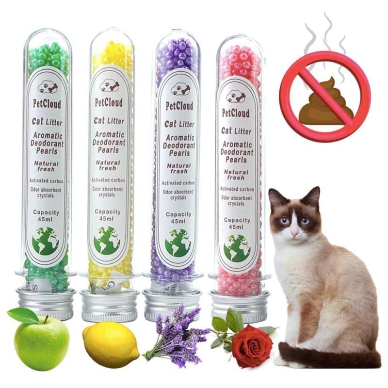 Eco-Friendly Cat Litter Deodorizer with Flower Scent, 45ml-Cat Litter Deodorizer-1-Colydia