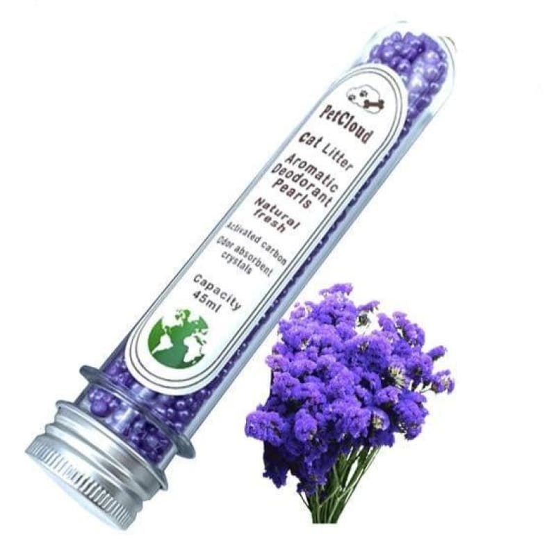 Eco-Friendly Cat Litter Deodorizer with Flower Scent, 45ml-Cat Litter Deodorizer-Lavender-4-Colydia