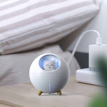 Cute Cat Spaceship Ultrasonic Air Humidifier Essential Oil Diffuser-Ultrasonic Air Humidifier and Essential Oil Diffuser-10-Colydia